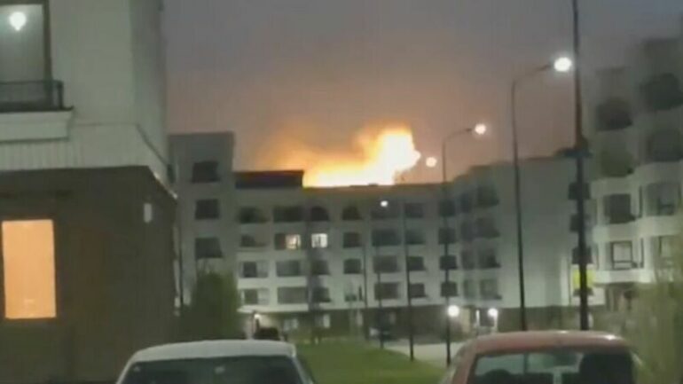 Взрывы прогремели в Мариуполе в районе старого аэропорта